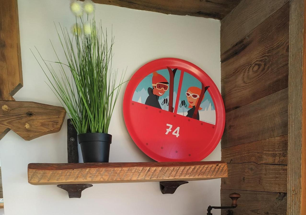Le Montana - Studio Rue Du Centre - Cosy Et Montagnard - Navette Les Gets Εξωτερικό φωτογραφία